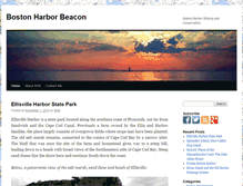 Tablet Screenshot of bostonharborbeacon.com